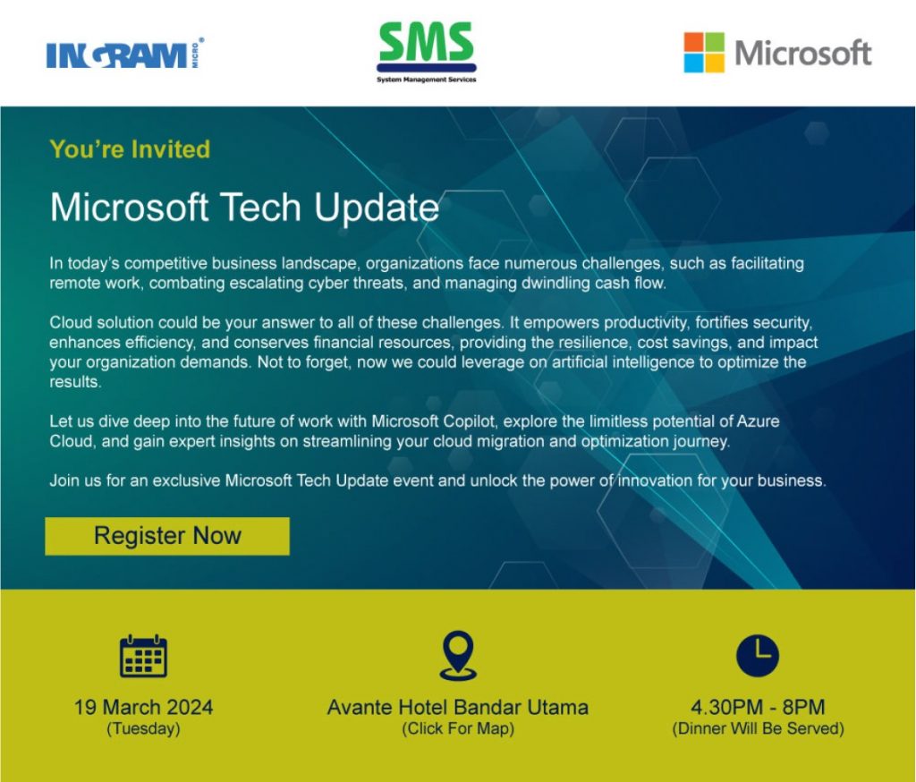Microsoft Tech Update Event